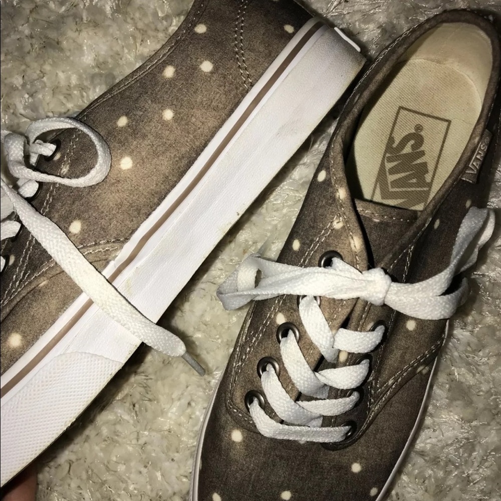Polka dot vans